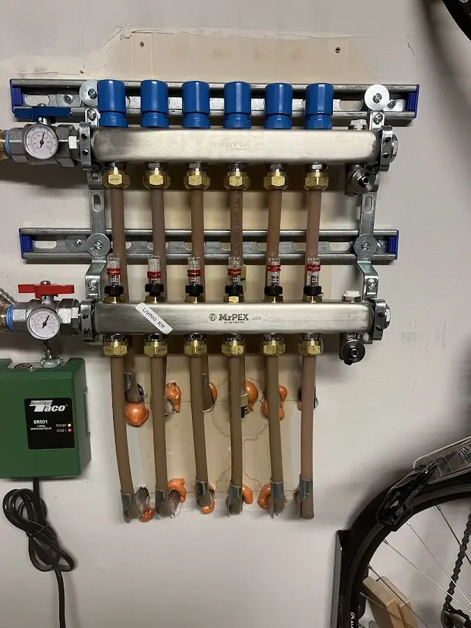 Plumber performing Leak Detection at a residential property in Merriam